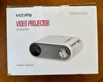 Victsing BH500A Ledmini Portable Desktop Video Projector Hd Wifi 7000 Lumens. Fixed Price $50.00.