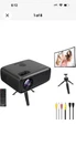 Supersonic SC-282P Kit Led Projector Home Theater Bundle Screen Tripod Hdmi. Fixed Price $130.00.