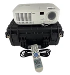 Nec NP-216 2500 Lumens 3D Capable Dlp Projector In Pelican Style Case W/remote. Fixed Price $39.96.
