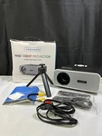 Vacasso C12 Silver Fhd 1080P Hdmi Usb 11000 Lumens Portable Led Projector. Fixed Price $79.99.