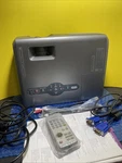 Epson Powerlite EMP-61 Lcd Projector 2000 Ansi Lumen Remote Tested Nwob Bundle. Fixed Price $299.97.