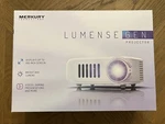 Merkury Innovations 800 Lumense Gen Projector White MI-P001U-199. Fixed Price $34.99.