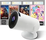 HY300 Mini Projector, Portable Outdoor Party Smart. Fixed Price $49.99.