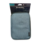 Brookstone Tech Accessory Organizer Electronics Travel Cord Case Mesh Pockets. Fixed Price $17.99.