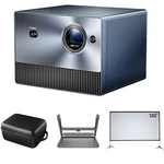Hisense C1 Bundle Triple Laser Projector Portable 4K Uhd W/ 120" Outdoor Screen. Fixed Price $1499.99.