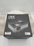 Qkk Mini Projector PJ0501 Full Hd Led 1080P (white). Fixed Price $80.00.