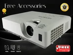 Hitachi CP-WX3042WN 3LCD Projector 3000 Lumens Wxga 16W Speakers 2160P W/bundle. Fixed Price $110.50.
