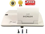 Hitachi CP-A301N 3LCD Projector Ultra Short Throw 1080P 3000 Ansi Hdmi Bundle. Fixed Price $128.60.