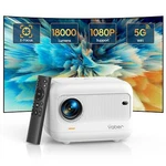 Electric Focus Mini Projector With 5G Wifi And Bluetooth 5.2,YABER 18000 Lumen. Fixed Price $209.99.